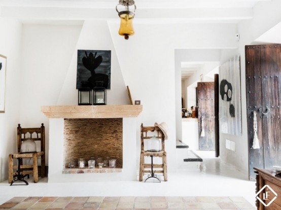 兼收并蓄的簡潔華美西班牙家居