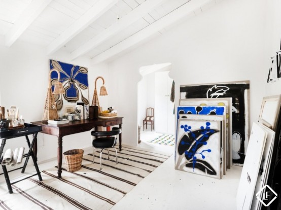 兼收并蓄的簡潔華美西班牙家居