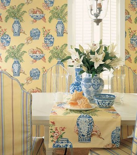 碎花潮流搭配讓墻面完美無暇