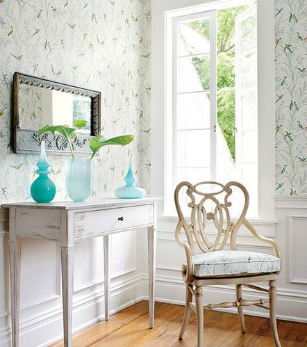 碎花潮流搭配讓墻面完美無暇