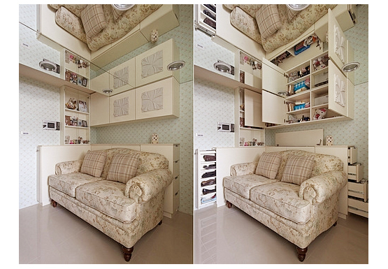 小戶型逆襲17平2室2廳超時尚感