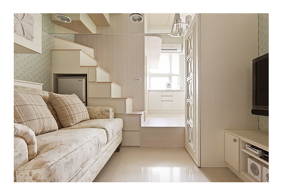 小戶型逆襲17平2室2廳超時尚感