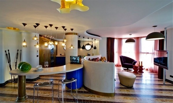 奇幻空間以色列充滿藝術感的住宅