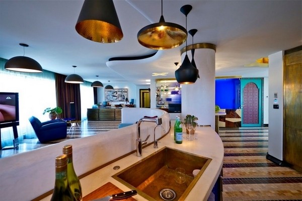 奇幻空間以色列充滿藝術感的住宅