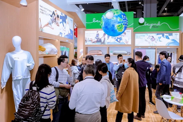 蘭精攜新品亮相2023intertextile家紡展！聯手8家供應鏈伙伴開啟一場零碳之旅